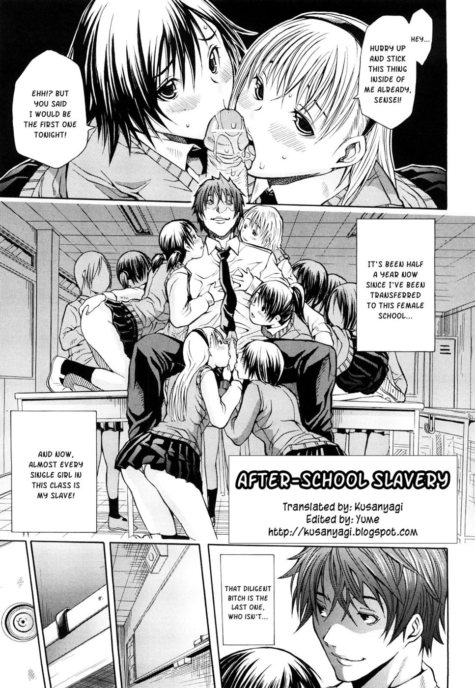 Hentai Manga Comic-After-School Slavery-Read-1